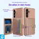 Samsung Galaxy A56 Hoesje 3-in-1 Pasjes Portemonnee Back Cover Roze afbeelding 5