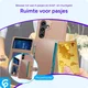 Samsung Galaxy A56 TPU Back Cover met Kunstleren Wallet Roze afbeelding 3