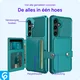 Samsung Galaxy A56 Hoesje 3-in-1 Pasjes Portemonnee Back Cover Groen afbeelding 6