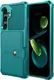Samsung Galaxy A56 TPU Back Cover met Kunstleren Wallet Groen afbeelding 9