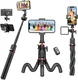 SBG Flexibele Draagbare Octopus Tripod Houder met Selfie Functie Zwart afbeelding 8