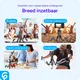 SBG Flexibele Draagbare Octopus Tripod Houder met Selfie Functie Zwart afbeelding 6