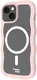HappyCase Wavy Apple iPhone 17e/16e/14/13 Hoesje MagSafe Back Cover Roze afbeelding 17
