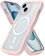 HappyCase Wavy Apple iPhone 17e/16e/14/13 Hoesje MagSafe Back Cover Roze afbeelding 11