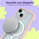 HappyCase Wavy Apple iPhone 17e/16e/14/13 Hoesje MagSafe Back Cover Roze afbeelding 5