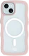 HappyCase Wavy Apple iPhone 17e/16e/14/13 Hoesje MagSafe Back Cover Roze afbeelding 14