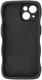 HappyCase Wavy Apple iPhone 15 Hoesje TPU Back Cover Zwart afbeelding 15