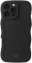 HappyCase Wavy Apple iPhone 16 Pro Max Hoesje TPU Back Cover Zwart