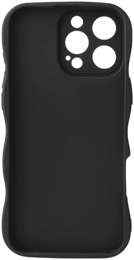 HappyCase Wavy Apple iPhone 16 Pro Max Hoesje TPU Back Cover Zwart afbeelding 15