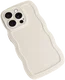HappyCase Wavy Apple iPhone 16 Pro Max Hoesje TPU Back Cover Beige afbeelding 11