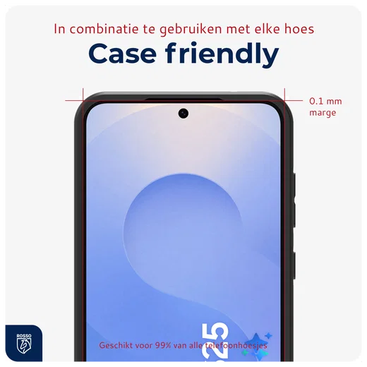 Rosso Samsung Galaxy S25 Plus Tempered Glass met Installatietray Dust Removal afbeelding 5