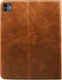 Rosso Deluxe iPad Pro 13 (2024/2025) Leren Hoes met Penhouder Bruin - Sleep/Wake afbeelding 2