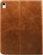 Rosso Deluxe Apple iPad 10.2 / Pro 10.5 Hoes Book Case Echt Leer Bruin afbeelding 2
