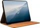 Rosso Deluxe Apple iPad Air 13 (24/25/26) Hoes Book Case Echt Leer Bruin afbeelding 7