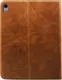 Rosso Deluxe Apple iPad Air 10.9 (2020/2022) Hoes Book Case Echt Leer Bruin afbeelding 2
