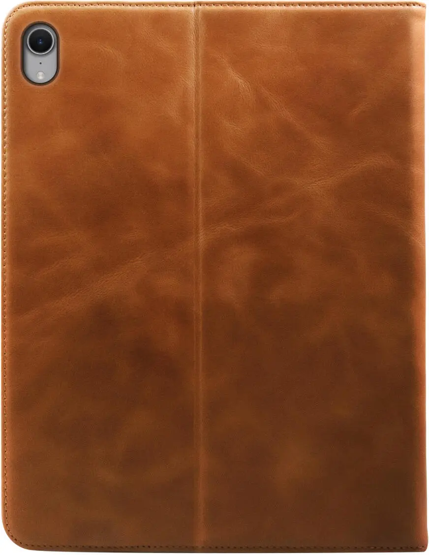 Rosso Deluxe Apple iPad Mini 7 / 6 Hoes Book Case Echt Leer Bruin afbeelding 2