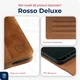 Rosso Deluxe Apple iPad 11 (2025) / 10.9 (2022) Hoes Book Case Echt Leer Bruin afbeelding 5