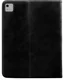 Rosso Deluxe Apple iPad Air 11 (2024/2025/2026) Hoes Book Case Echt Leer Zwart afbeelding 2