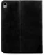Rosso Deluxe Apple iPad Air 10.9 (2020/2022) Hoes Book Case Echt Leer Zwart afbeelding 2