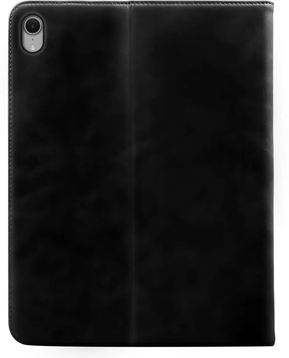 Rosso Deluxe Apple iPad Mini 7 / 6 Hoes Book Case Echt Leer Zwart afbeelding 2