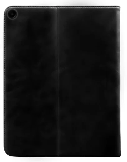 Rosso Deluxe Samsung Galaxy Tab A9 Plus Hoes Book Case Echt Leer Zwart afbeelding 2
