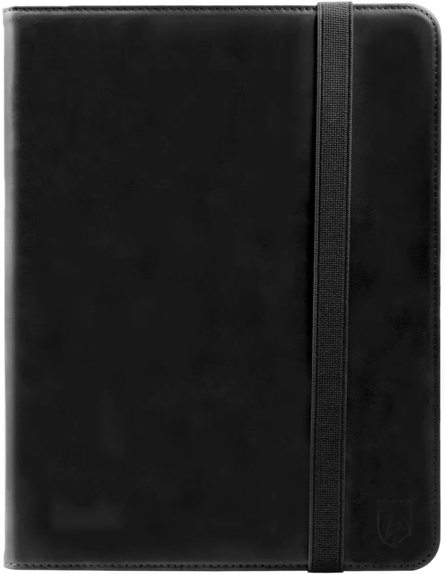 Rosso Deluxe Samsung Tab S9 Ultra / S10 Ultra Hoes Book Case Echt Leer Zwart afbeelding 9