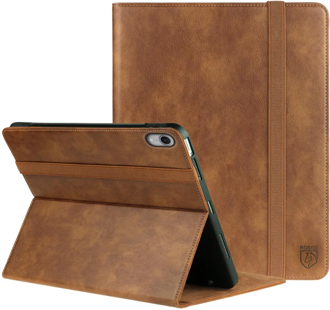 Rosso Element Apple iPad Mini 6 / 7 Hoes Book Case Bruin afbeelding 1