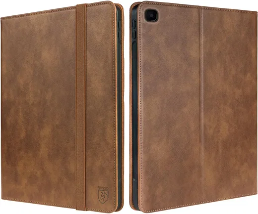Rosso Element Samsung Galaxy Tab S6 Lite Hoes Book Case Bruin afbeelding 2