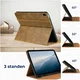Rosso Element Samsung Galaxy Tab S6 Lite Hoes Book Case Bruin afbeelding 5