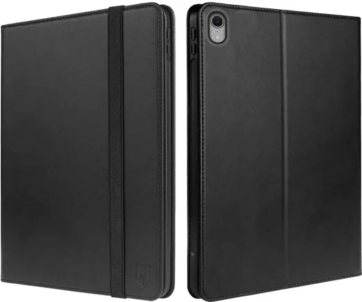 Rosso Element Apple iPad Mini 6 / 7 Hoes Book Case Zwart afbeelding 2