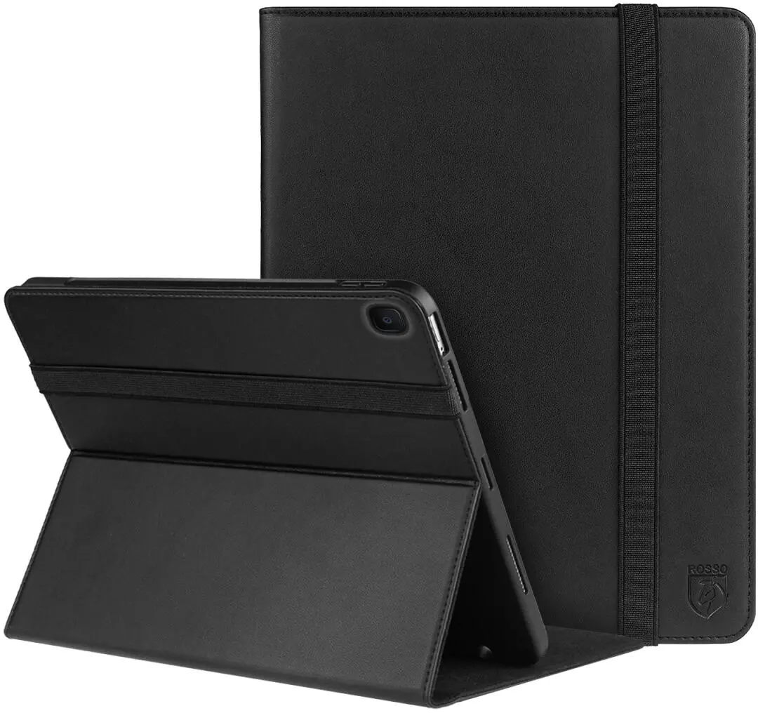 Rosso Element Samsung Galaxy Tab S6 Lite Hoes Book Case Zwart afbeelding 1