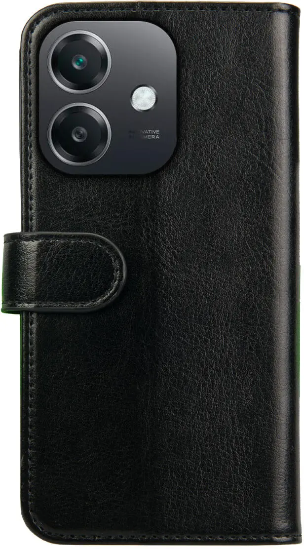 Rosso Element Oppo A60 5G / A40 / A40m Hoesje Book Case Wallet Zwart afbeelding 2