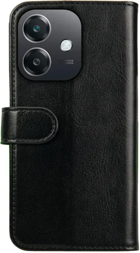 Rosso Element Oppo A60 5G / A40 / A40m Hoesje Book Case Wallet Zwart afbeelding 2