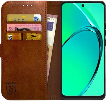 Rosso Element Oppo A60 5G / A40 / A40m Hoesje Book Case Wallet Bruin