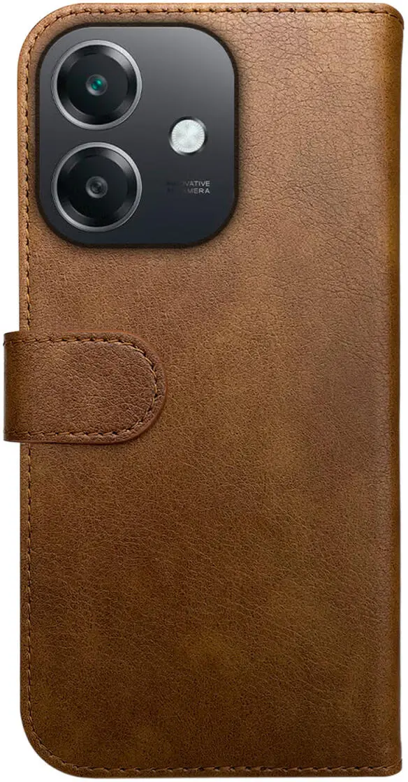 Rosso Element Oppo A60 5G / A40 / A40m Hoesje Book Case Wallet Bruin afbeelding 2