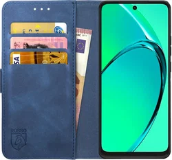 Rosso Element Oppo A60 5G / A40 / A40m Hoesje Book Case Wallet Blauw afbeelding