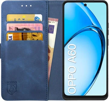 Rosso Element Oppo A60 4G Hoesje Book Case Wallet Blauw