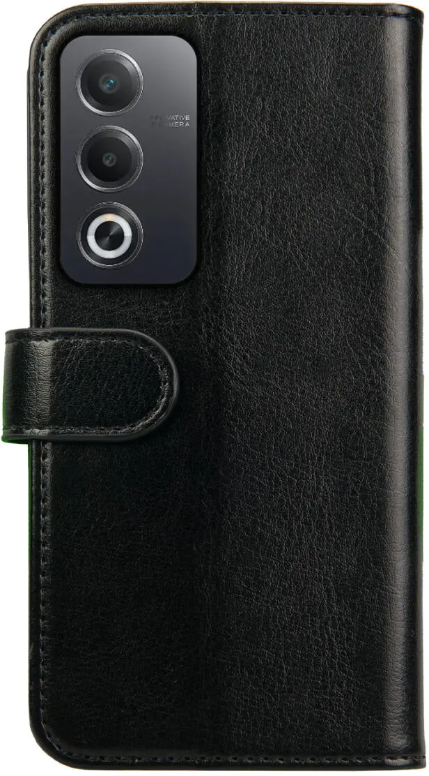 Rosso Element Oppo A80 Hoesje Book Case Wallet Zwart afbeelding 2