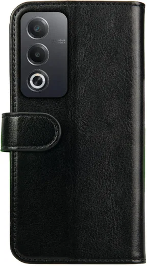 Rosso Element Oppo A80 Hoesje Book Case Wallet Zwart afbeelding 2