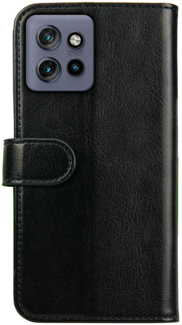 Rosso Element Motorola Edge 50 Neo Hoesje Book Case Wallet Zwart afbeelding 2