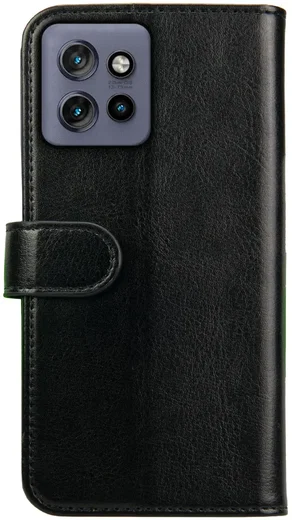 Rosso Element Motorola Edge 50 Neo Hoesje Book Case Wallet Zwart afbeelding 2