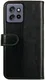 Rosso Element Motorola Edge 50 Neo Hoesje Book Case Wallet Zwart afbeelding 2
