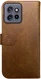 Rosso Element Motorola Edge 50 Neo Hoesje Book Case Wallet Bruin afbeelding 2