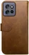 Rosso Element Motorola Edge 50 Hoesje Book Case Wallet Bruin afbeelding 2