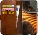 Rosso Element Motorola Edge 50 Ultra Hoesje Book Case Wallet Bruin