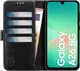 Rosso Element Samsung Galaxy A26 Hoesje Book Case Wallet Zwart afbeelding 12