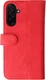 Rosso Element Samsung Galaxy A26 Hoesje Book Case Wallet Rood afbeelding 2