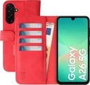 Rosso Element Samsung Galaxy A26 Hoesje Book Case Wallet Rood