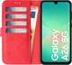 Rosso Element Samsung Galaxy A26 Hoesje Book Case Wallet Rood afbeelding 11