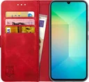Rosso Element Samsung Galaxy A06 Hoesje Book Case Wallet Rood